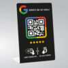 Aufsteller für google Bewertung NFC & QR-Code - Schild/Display für Bewertungen für Theke, Empfang, Praxis, Restaurant, Studio - Thekenaufsteller mit direktem Bewertungslink (transparent, V1 DIN A6 Aufsteller für google Bewertung NFC & QR-Code - Schild/Display für Bewertungen für Theke, Empfang, Praxis, Restaurant, Studio - Thekenaufsteller mit direktem Bewertungslink (transparent, V1 DIN A6